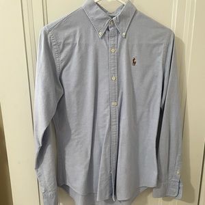 Light Blue Ralph Lauren Women’s Dress Shirt